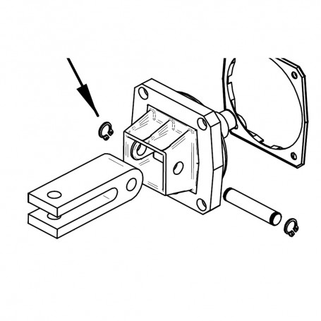 RIC _ Circlips externe inox Ø10 UNI 7435-10