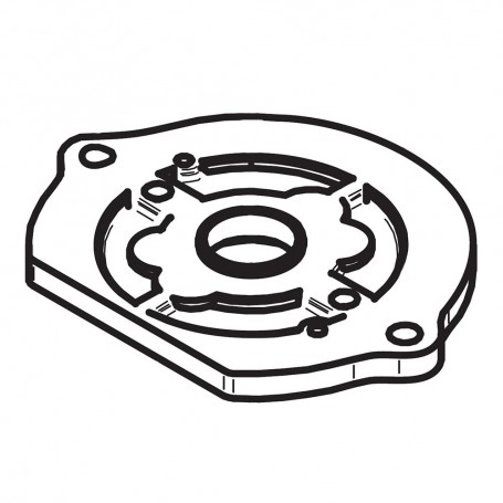 RIC _ Bride usinée moteur 24V Livi 300kg