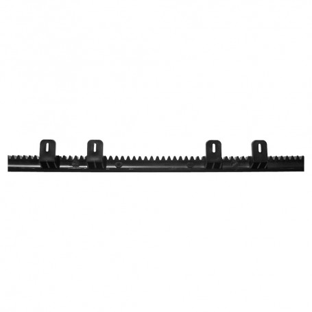 Art. 111 Crémaillère en nylon armée 6pts de fixations + vis rondelles 800kg