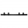 Art. 111 Crémaillère en nylon armée 6pts de fixations + vis rondelles 800kg