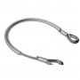 COL515 Cable inox avec 2fixations anti-chute battants