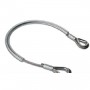 Art. COL515 Cable inox avec 2fixations anti-chute battants