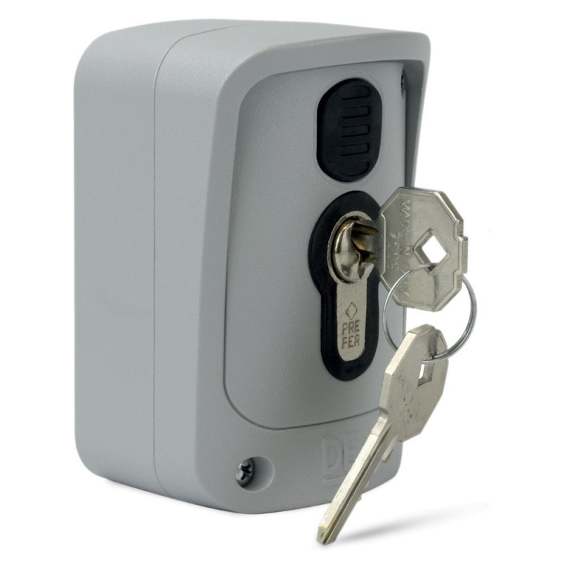 GT-KEY/SB DEA - Sélecteur à clé en aluminium anti-vandale