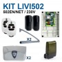 Art. KIT 502EN/NET Moteur pour portail battant 230V