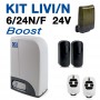 KIT LIVI 6/24N/F-BOOST: Kit complet 24V capacité 600 Kg 16m/min