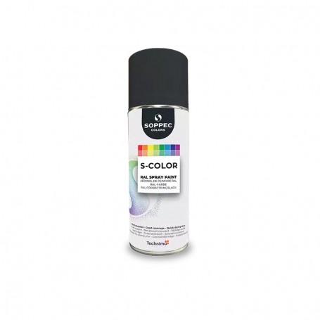 PEINTURE ACRYLIQUE S-COLOR RAL 7016 (GRIS ANTHRACITE) BRILLANT 400ML