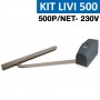 Art. KIT LIVI 500P/NET 1moteur+Net230+Plaque Ver +bras 560BB