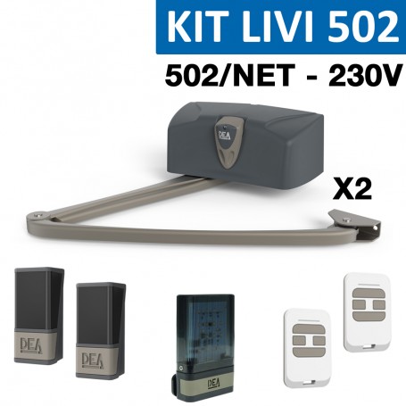 Art. KIT 502/NET Moteur pour portail battant 230V