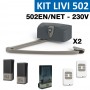 Art. KIT 502EN/NET Moteur pour portail battant 230V