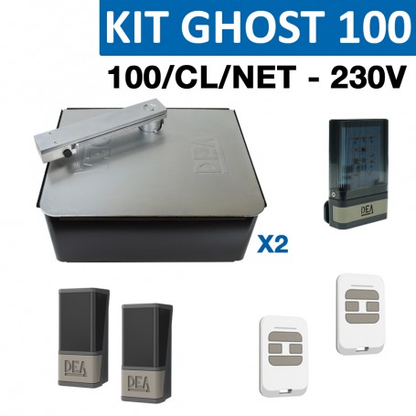 KIT 100/CL/NET: Kit complet 230V avec platine NET230N, câble de 8m