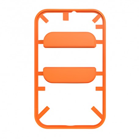 KIT GTX2 boutons orange pour émetteurs GTX avec 2 fonctions (5pcs)