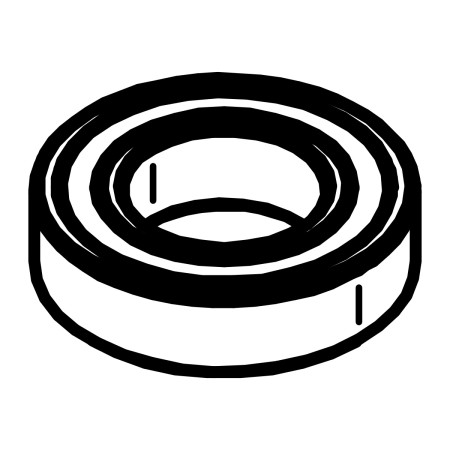RIC _ Roulement 6005 2RS (Lent) d12 D47 h12