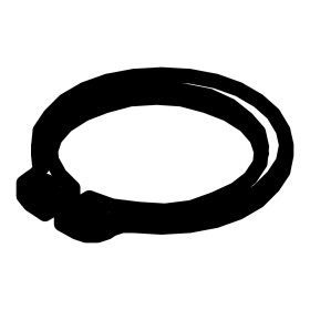 RIC _ Circlips externe Ø22 UNI 7435-22