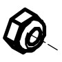 RIC _ Ecrou autobloquant M8 UNI 7473