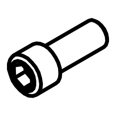RIC _ Vis TCHC 8.8 zinguée M12x30 UNI 5931
