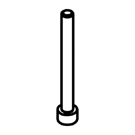 RIC _ Vis TCHC 8.8 zinguée M6x60 demi-filet UNI 5931