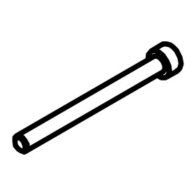 RIC _ Vis TCHC. inox M5x55 demi-filet UNI 5931