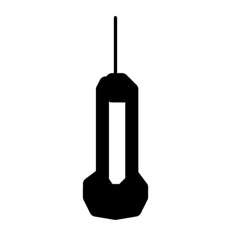 RIC _ Vis filetée triangle tête bombée cruciforme zinguée M3x13 UNI 8112