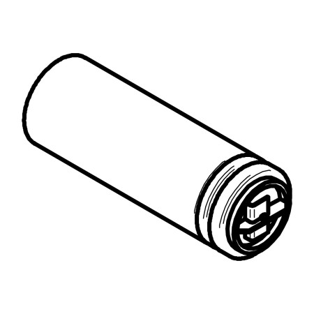 RIC _ Condensateur aluminium 30?F Ø40x128 avec fils L450mm