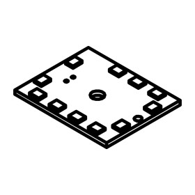 RIC _ Module LED V2 sans connecteur avec cable soudé L220