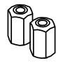 RIC _ Anneau du ferrite ouvrable 23,7x11,7x39,4 interne 1,15mm