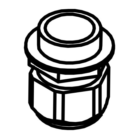 RIC _ Presse-étoupe en polyamide PG 21 RAL7035