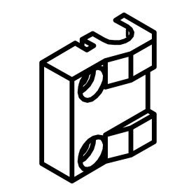RIC _ Bloque-clé de déverrouillage en aluminium Livi 500-900 (série1)