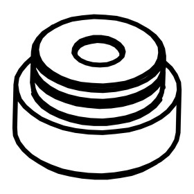RIC _ Guide pour tige ressort TRAFIK