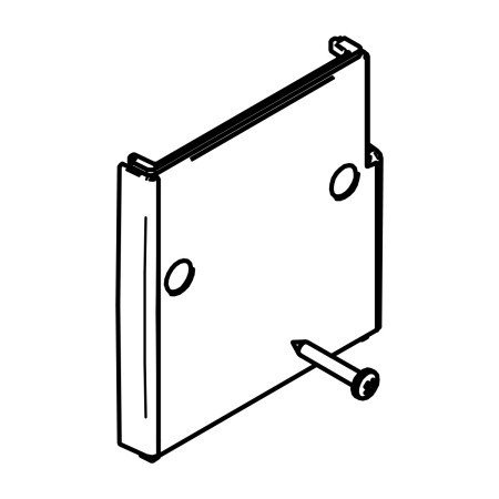 RIC _ Plaque de fermeture avant mod. LATO