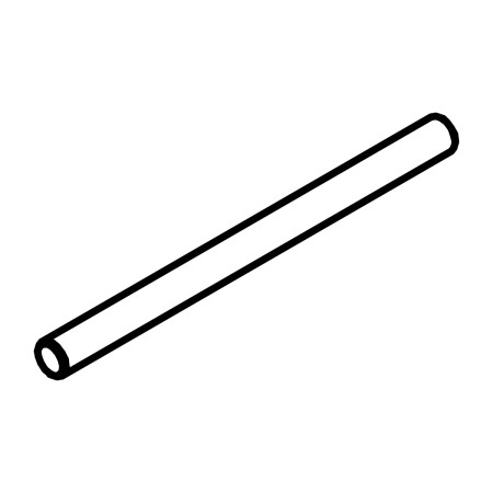 RIC _ Axe pour poulie Ø8  L111 zincato
