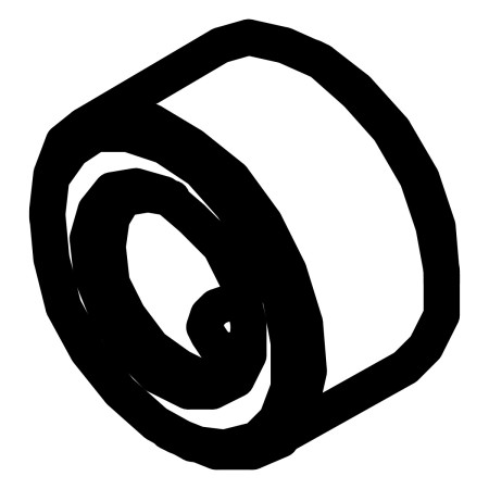 RIC _ Entretoise Øe15 Øi8,2 L8,7 zinguée