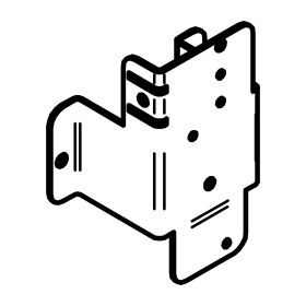 RIC _ Omega de fixation pour lampe Ø28 H35 série LATO
