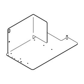 RIC _ Plaque support variateur de frequence TRAFIK