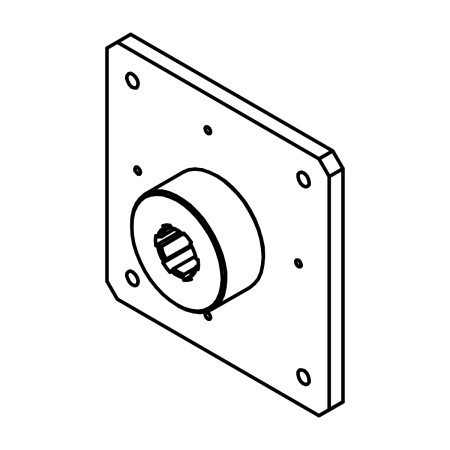 RIC _ Support de fixation pour oméga Pass (série 2) V3