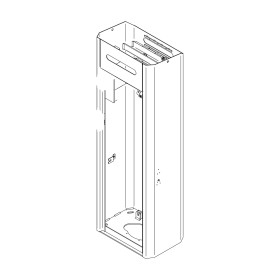 RIC _ Caisson barrière STOP/N Cataphorèse + Thermolaquage RAL 7016