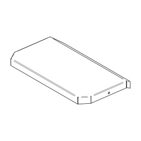 RIC _ Couvercle barrière STOP/N Cataphorèse + Thermolaquage RAL 7016