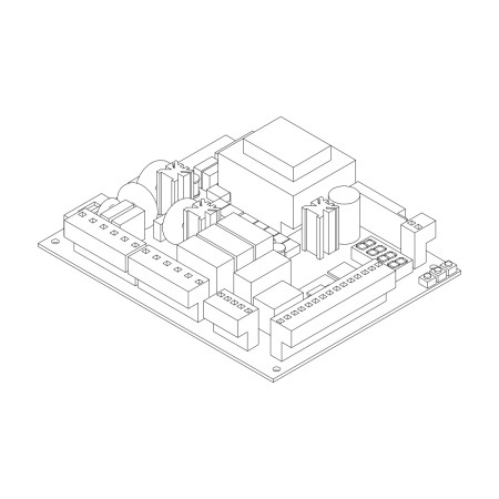 RIC _ 202RR: Circuit électronique seul sans boitier