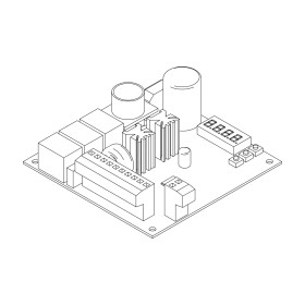 RIC _ 724RR: Platine électronique (sans boîtier) pour Spazio 702S.