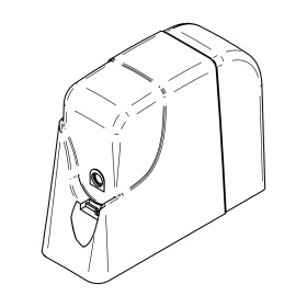 RIC _ Carter de moteur Angolo en Moplen gris RAL 7001