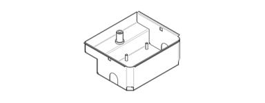 Accessoires pour Moteurs DEA GHOST 100 - Automatisme portail battant